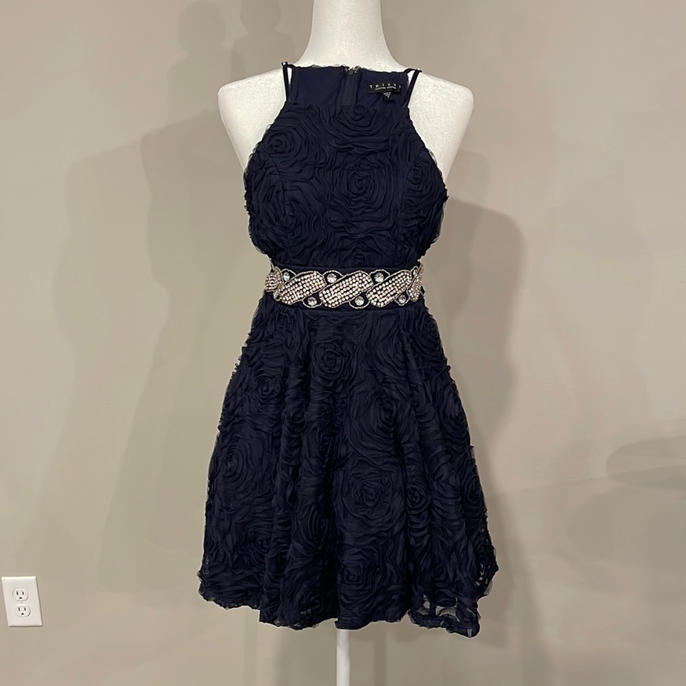 Navy homecoming dress